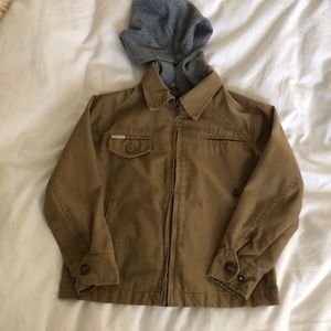 Boys 4T Volcom Faceted jacket with hood